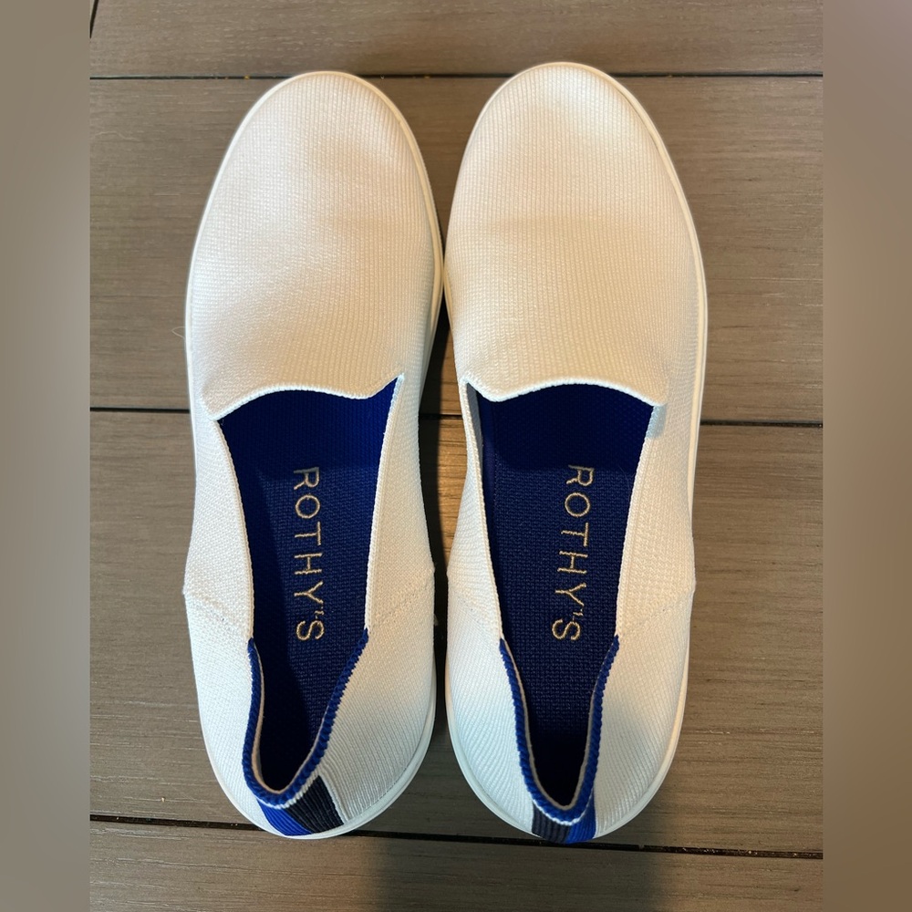 Rothy's Women’s The Original Slip On Sneaker White